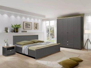 Модульная спальня Прованс (Олмеко) Серый